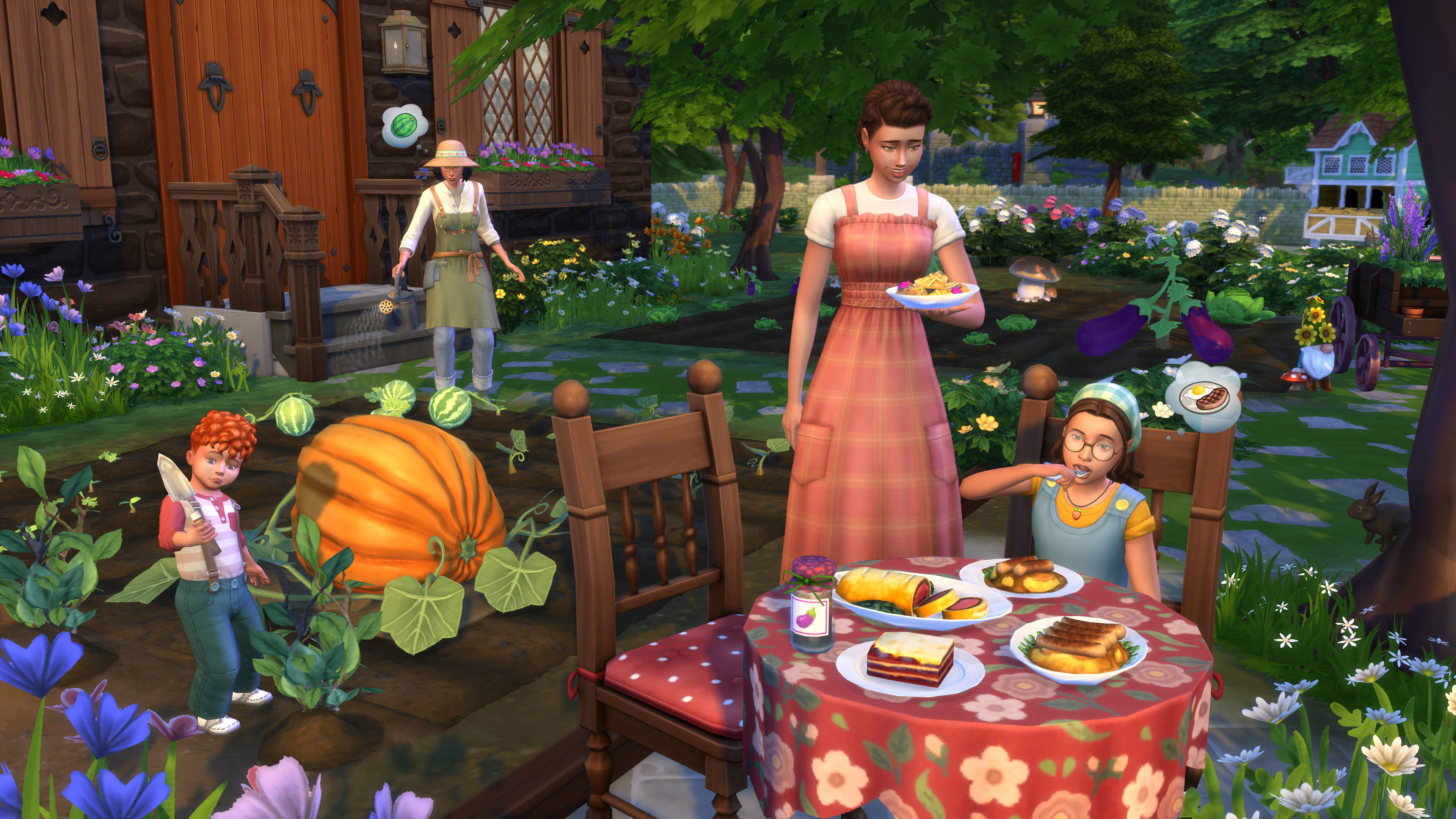 Les Sims 4 Cottage Living
