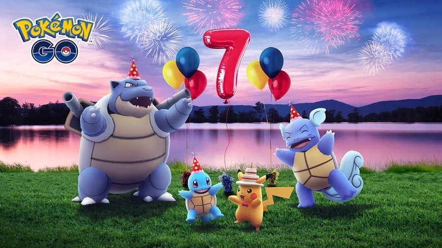 Pokémon GO 7e anniversaire