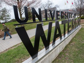 Le campus de l'Université de Waterloo