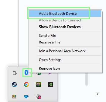 Windows Supprimer le périphérique Bluetooth