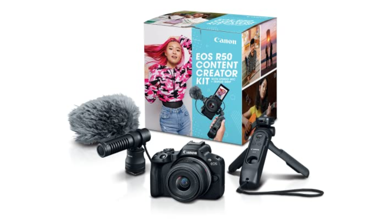 Kit de création de contenu Canon EOS R50