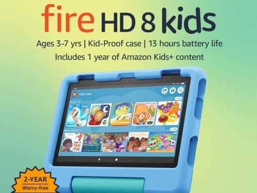 Tablette Amazon Fire HD 8 pour enfants