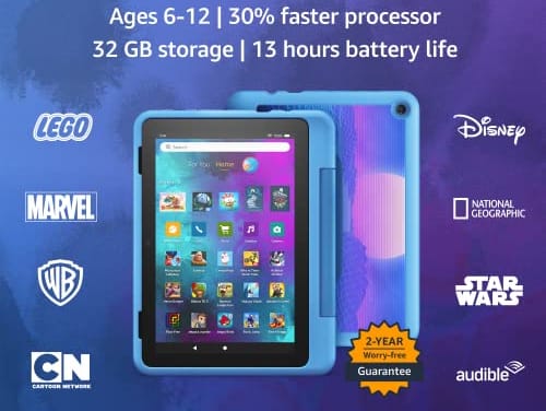 Tablette Amazon Fire HD 8 Kids Pro