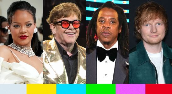 Musiciens aux Emmys : Rihanna, Jay-Z, Ed Sheeran, Elton John, Selena Gomez, Dolly Parton, Lizzo Score Nominations