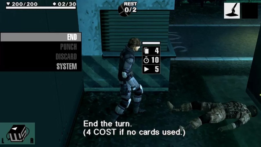 Capture d'écran de Metal Gear Ac!d