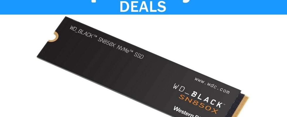 Remise énorme sur le SSD noir WD ultra-rapide pour Prime Day, compatible PS5