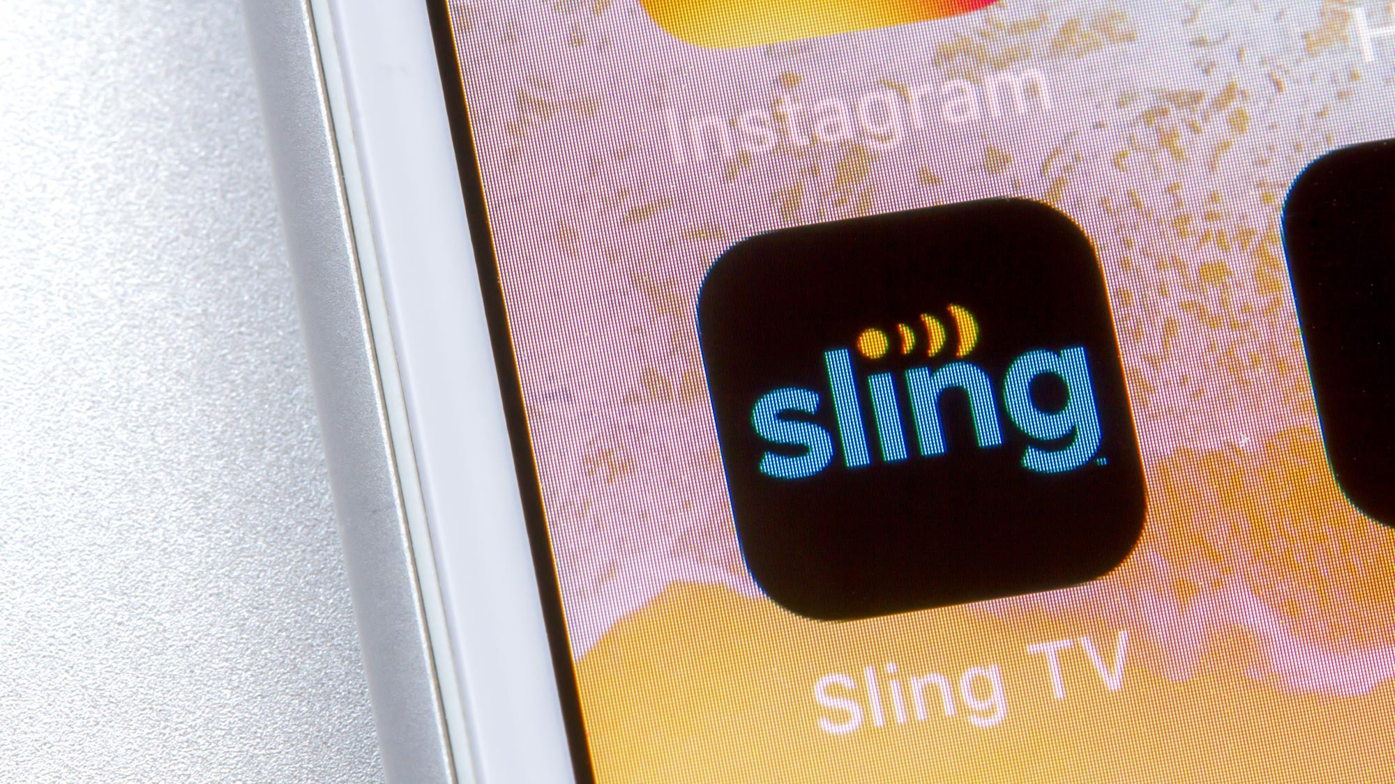 l'icône de l'application Sling sur un iPhone