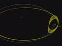 Comme Kamoʻoalewa (illustré ici), la quasi-lune nouvellement découverte a une orbite autour du Soleil qui la maintient comme un compagnon constant de la Terre.