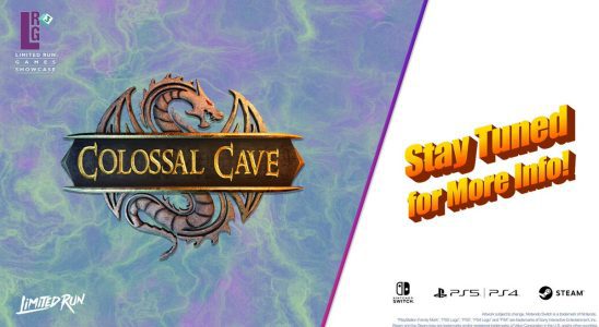 Colossal Cave obtient une sortie physique sur Switch