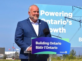 Todd Smith, ministre de l'Énergie de l'Ontario