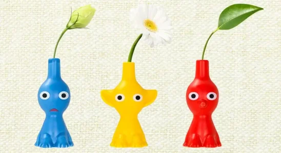 Pikmin flower vases, where to buy info