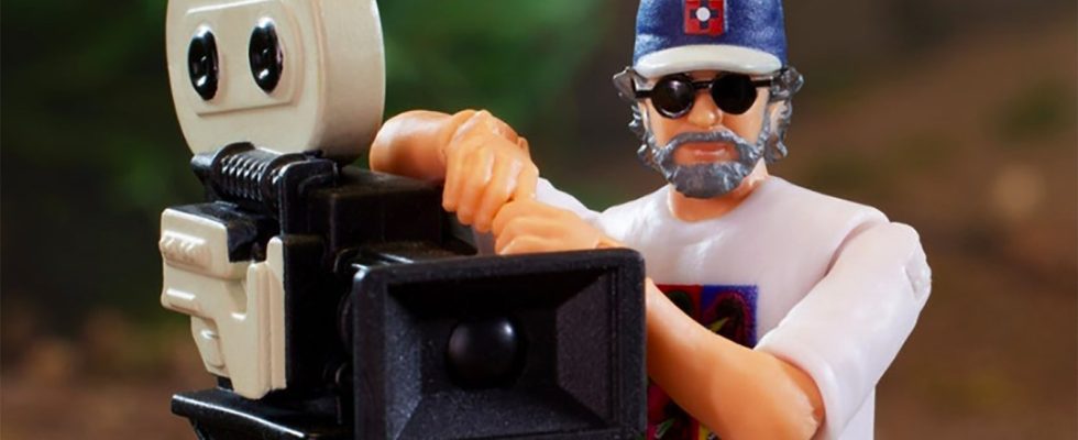Cool Stuff: Mattel offre au réalisateur Steven Spielberg sa propre figurine Jurassic Park