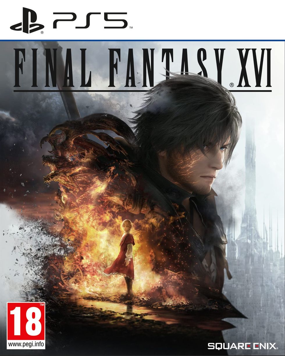 Final Fantasy XVI - Comprend 6 écussons brodés de faction (exclusif à Amazon.co.uk) (PS5)
