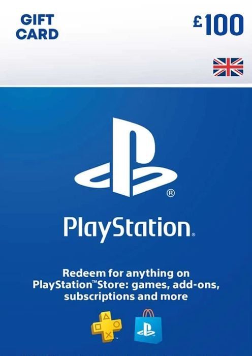 Carte de recharge PlayStation Network de 100 £ - PSN France
