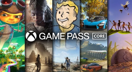 Jeux Xbox avec fin Gold, remplacés par Game Pass Core