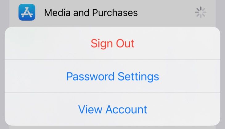Déconnectez-vous de l'App Store sur votre iPhone