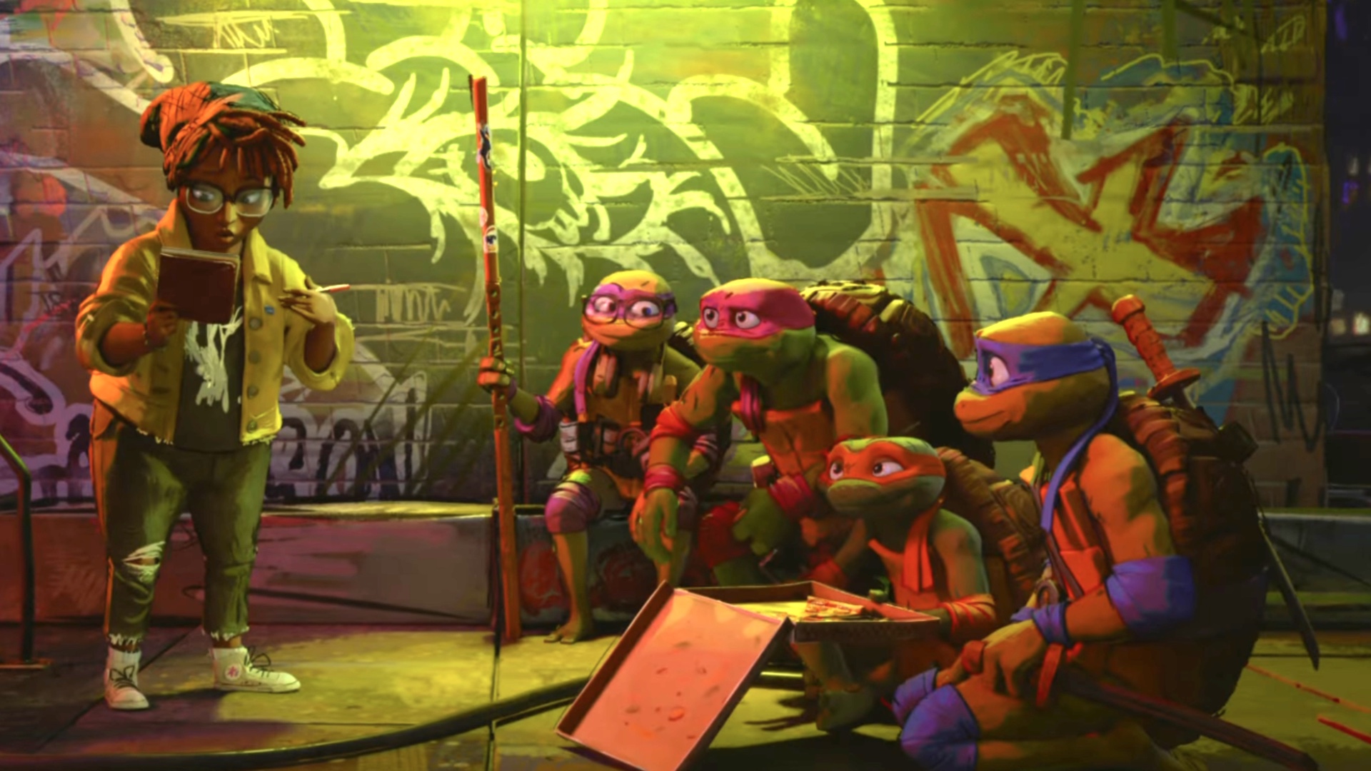 Teenage Mutant Ninja Turtles: Mutant Mayhem bande-annonce encore