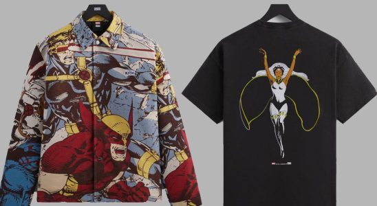 Kith a fabriqué des vêtements hypebeast pour le 60e anniversaire de X-Men