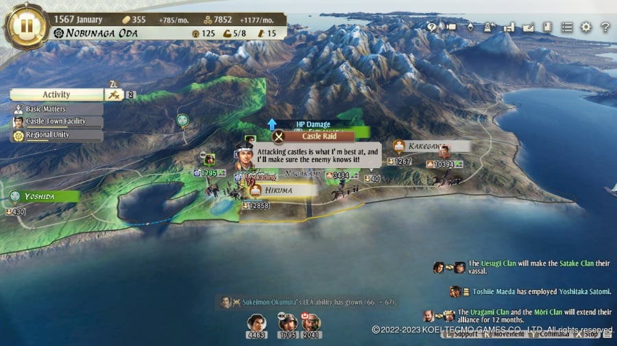 Nobunaga's Ambition: Awakening Review - Capture d'écran 4 sur 4