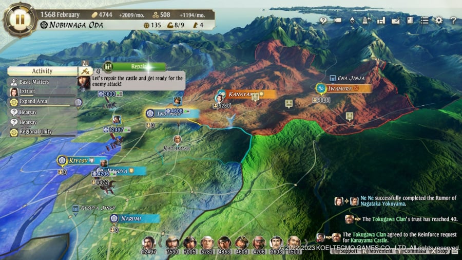 Nobunaga's Ambition: Awakening Review - Capture d'écran 3 sur 4