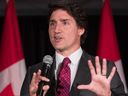 Premier ministre canadien Justin Trudeau.
