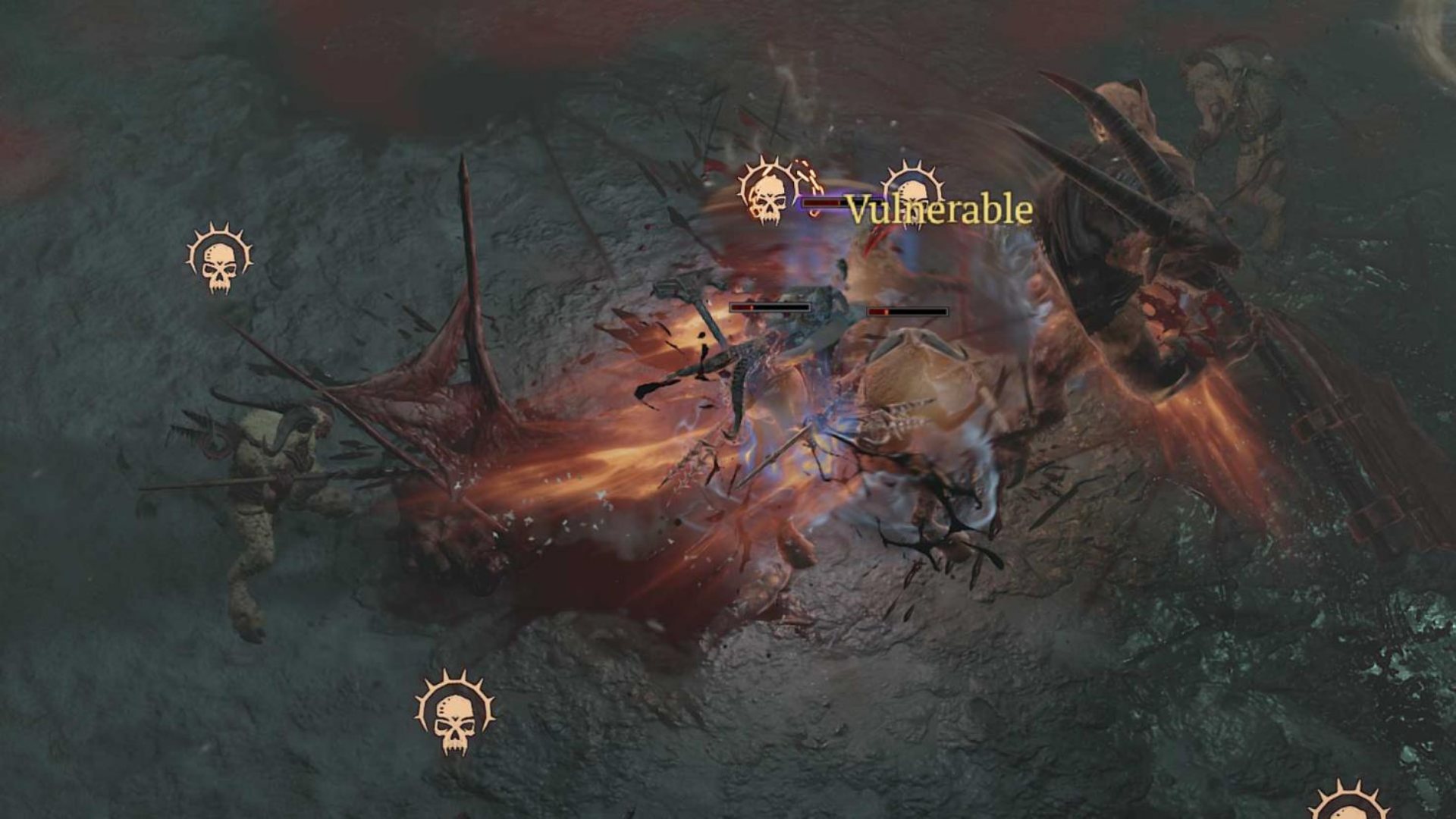 Capture d'écran de la meilleure version de Diablo 4 Barbarian en action.