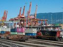 Le port de Vancouver est photographié le mercredi 19 juillet.