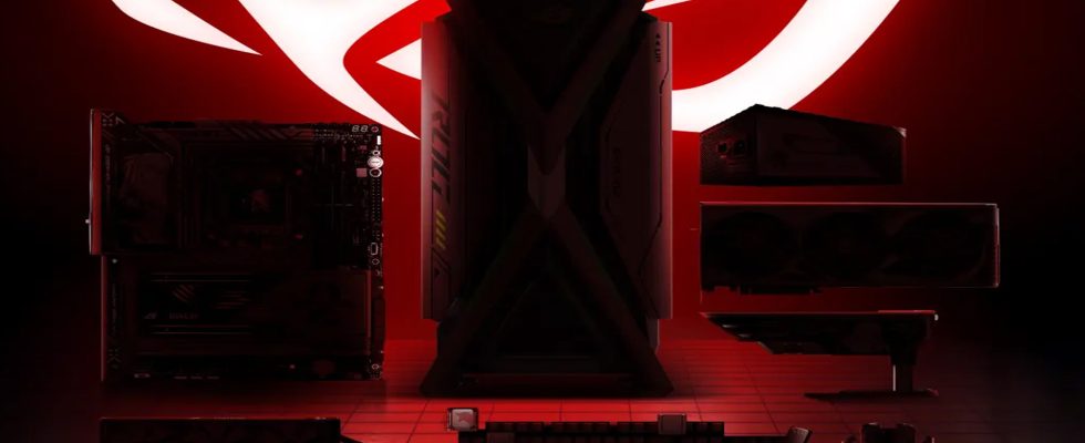 ASUS ROG taquine de nouvelles pièces PC Evangelion, y compris un GPU RTX 4000