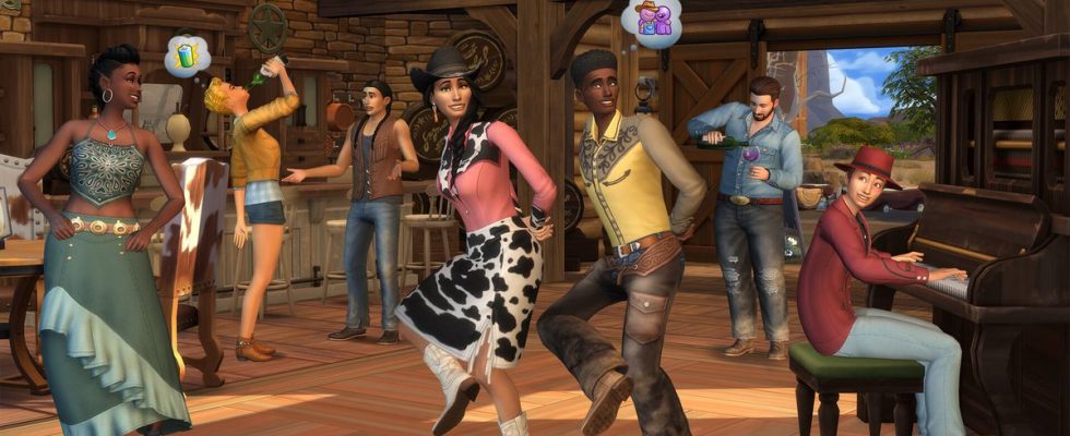 Les problèmes des Sims 4 sont résolus après le lancement de la version Steam de Horse Ranch avec du texte manquant