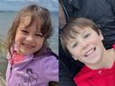 Une alerte Amber a été émise pour Aurora Bolton, huit ans, et Joshuah Bolton, 10 ans, de Surrey, en Colombie-Britannique.