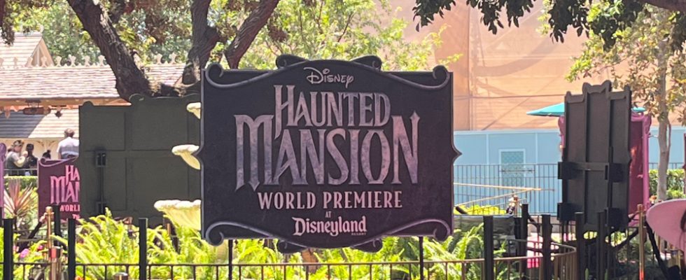 Haunted Mansion Premiere