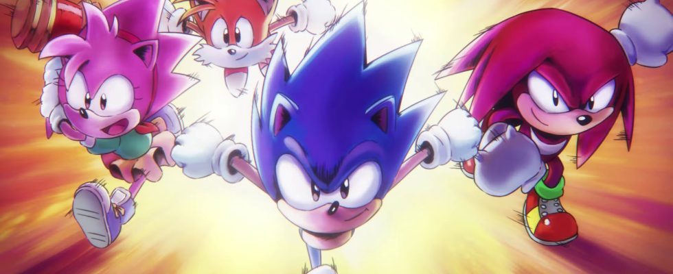 Animation d'ouverture de Sonic Superstars