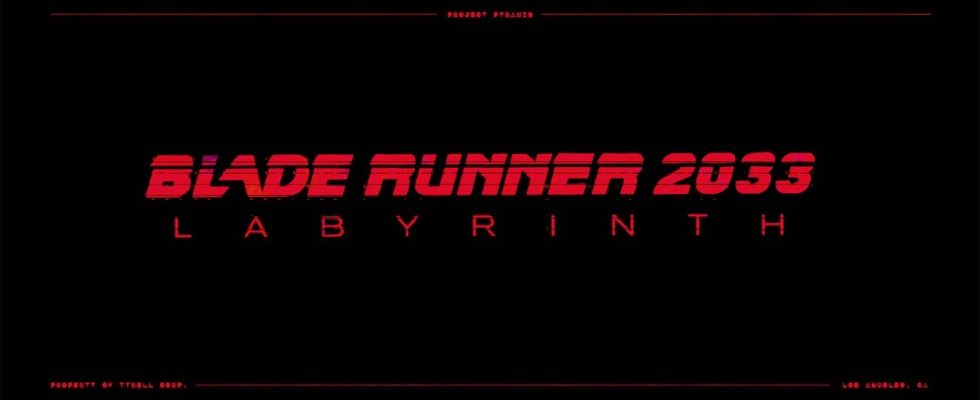 Annapurna Interactive annonce Blade Runner 2033 : Labyrinthe pour console, PC