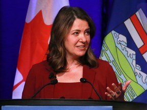 La première ministre de l'Alberta, Danielle Smith.