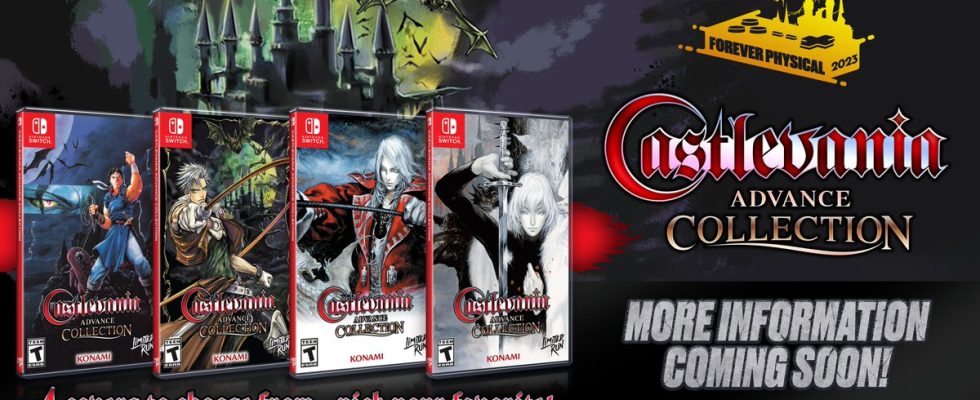 Castlevania Advance Collection obtient une sortie physique sur Switch