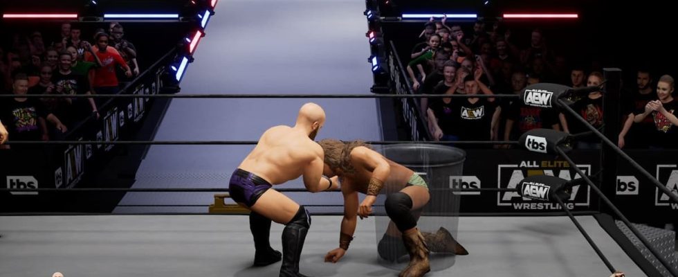Here is how to pick up opponents off the mat in AEW: Fight Forever and what button to press to continue delivering the pain.
