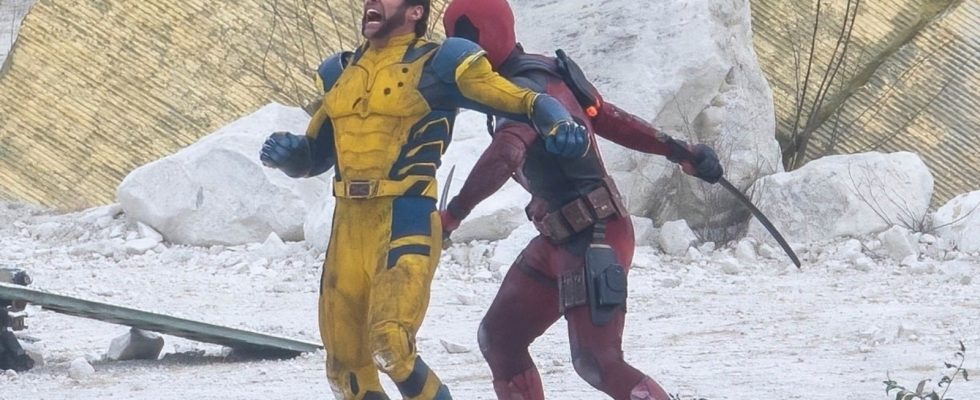 Deadpool 3 Set Images révèlent une bagarre Wolverine contre Wade et une grosse touche méta