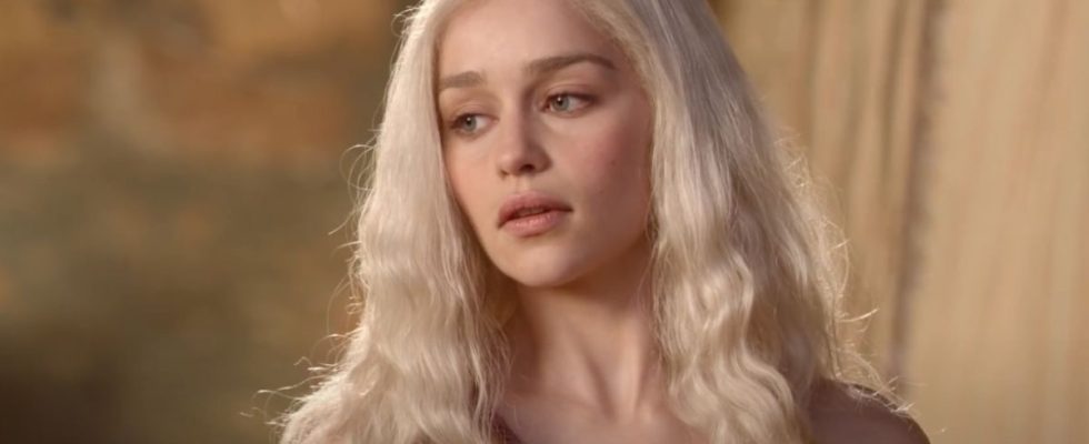 Découvrez le visage d'Emilia Clarke lorsqu'on lui a demandé ce qu'elle ressentait à propos de la fin de Game of Thrones