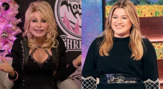 Dolly Parton on Mountain Magic Christmas and Kelly Clarkson on The Kelly Clarkson Show.