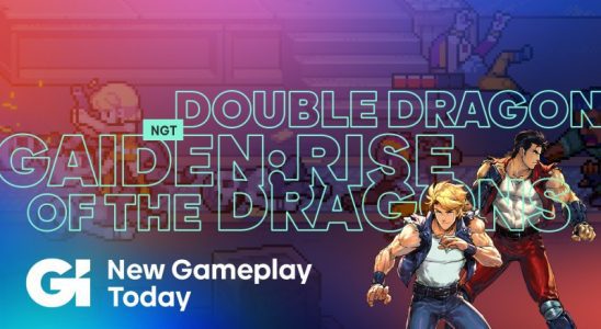 Double Dragon Gaiden : Le Soulèvement des Dragons |  Nouveau gameplay aujourd'hui