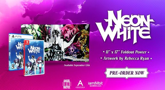 Édition physique Neon White pour PS5, Switch lance le 15 septembre