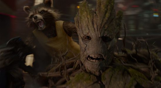 Rocket and Groot in Guardians of the Galaxy