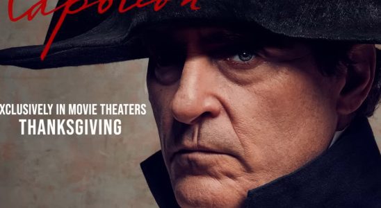 Napoleon trailer Ridley Scott movie Joaquin Phoenix