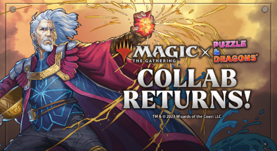 La collaboration Puzzles and Dragons x Magic: The Gathering est de retour