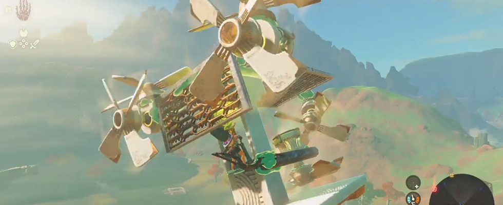 Legend of Zelda: Tears of the Kingdom Player exploite la puissance du vol perpétuel
