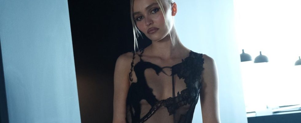 Lily-Rose Depp in The Idol on HBO