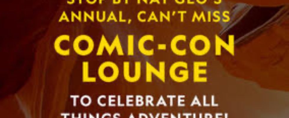 Link Tank : découvrez le salon de Nat Geo au San Diego Comic-Con 2023