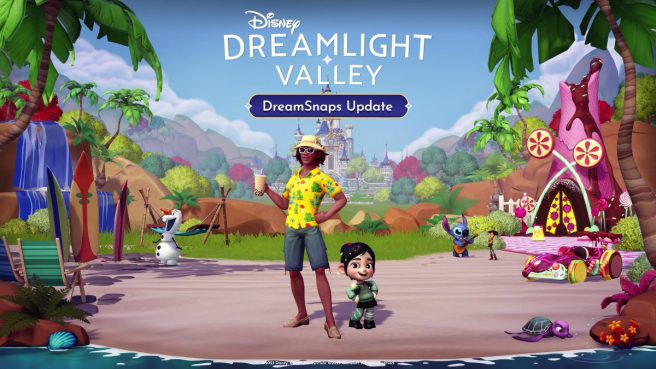Mise à jour DreamSnaps de Disney Dreamlight Valley