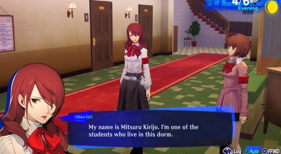 Persona 3 Reload gameplay reveal trailer Anime Expo 2023 Mitsuru Kirijo Fuuka Yamagishi Akihiko Sanada PS4 PS5 Xbox One Series X S PC Windows Steam Atlus