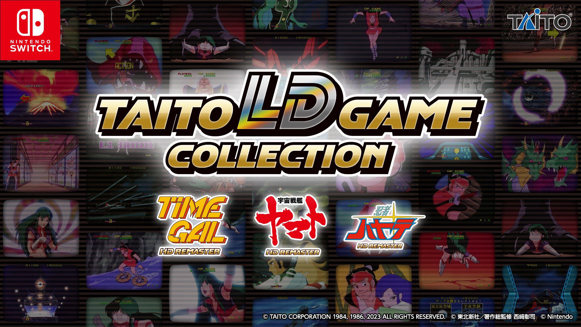 Collection de jeux Taito LD